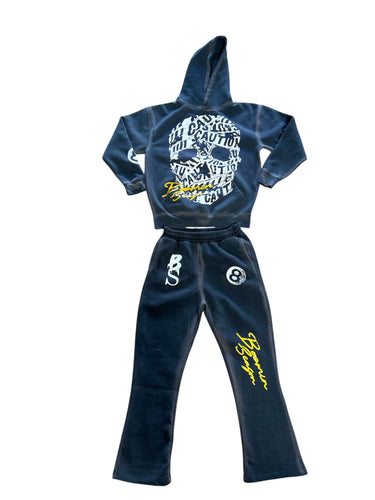 ACTION OVER CAUTION SWEAT SUIT