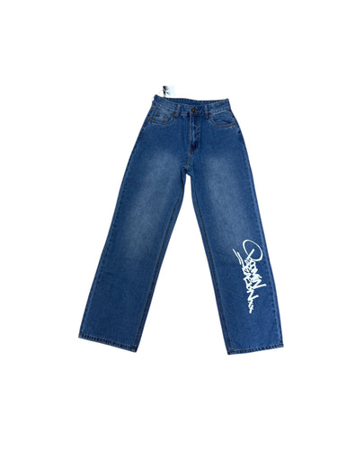 Blue boomin season jeans
